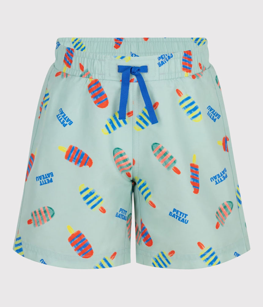 CHILDREN'S PRINTED SWIM SHORTS
