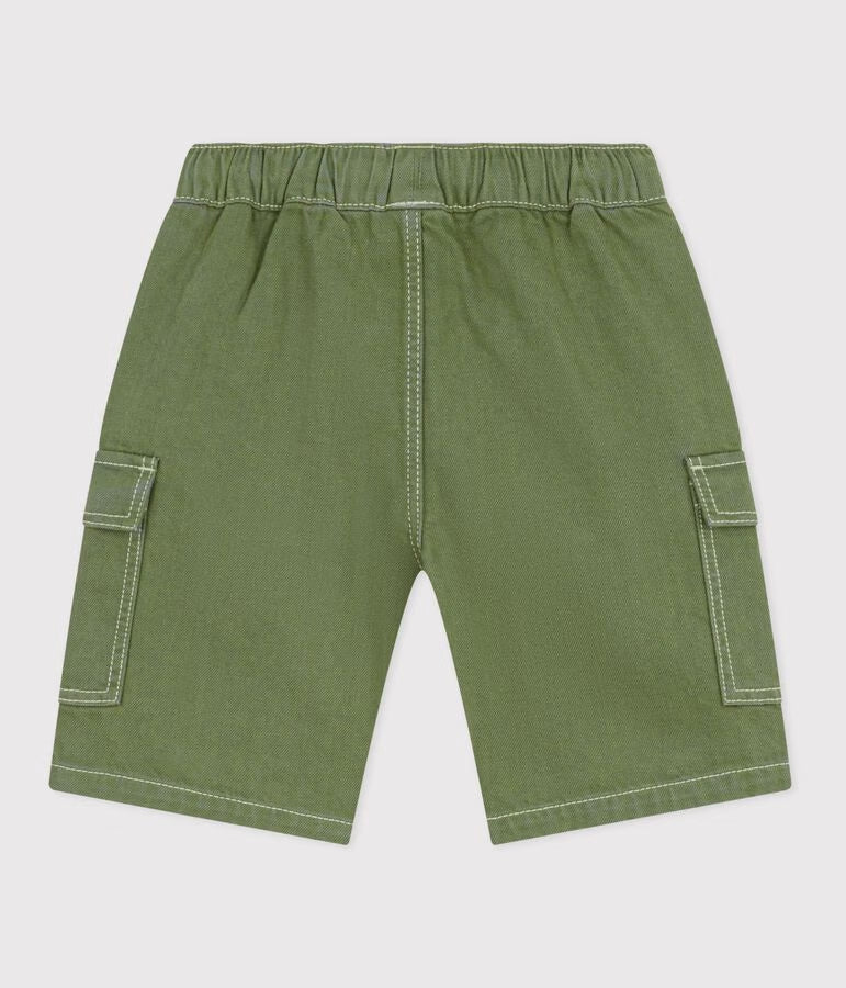 CHILDREN'S COTTON CARGO BERMUDA SHORTS