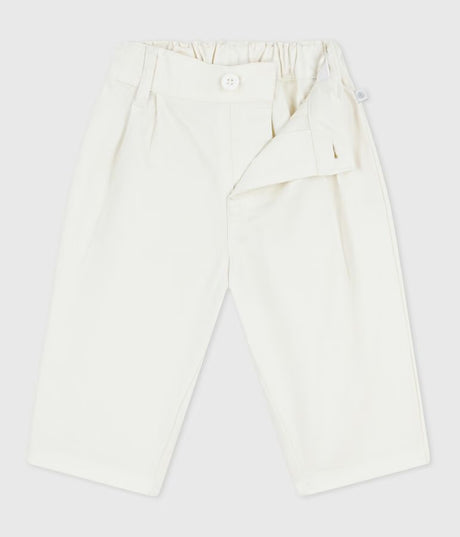 BABIES’ PLAIN TWILL TROUSERS
