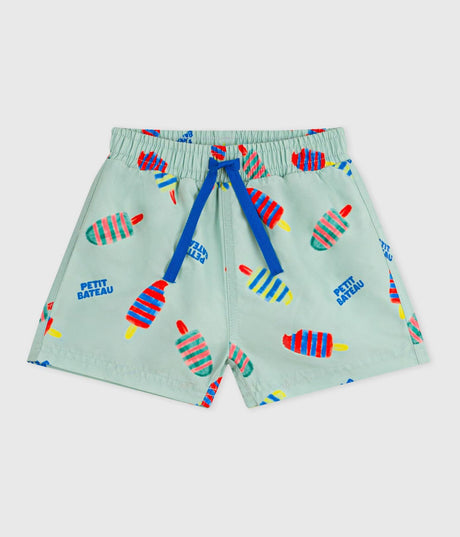 BABIES' ICE-CREAM PRINT SWIM SHORTS