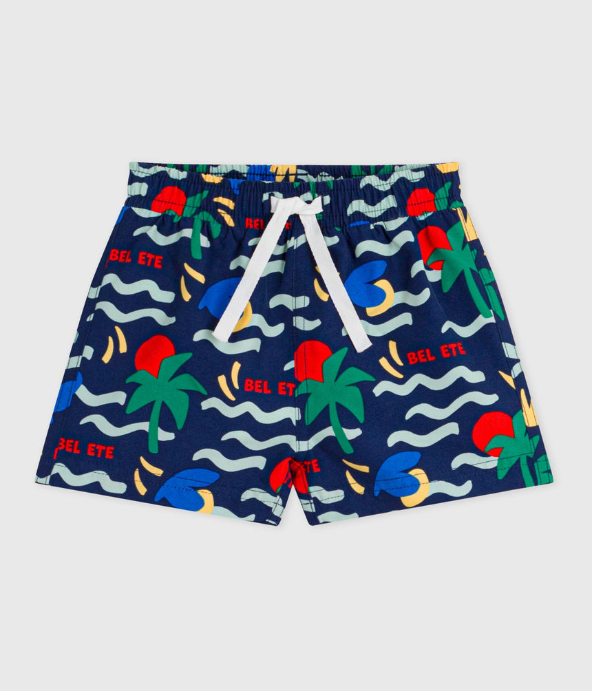 BABIES' PRINTED SWIM SHORTS