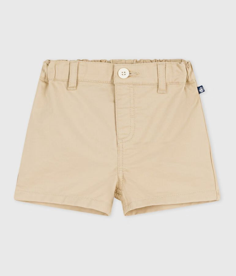 BABIES’ PLAIN COTTON SHORTS