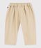 BABIES' PLAIN TWILL TROUSERS