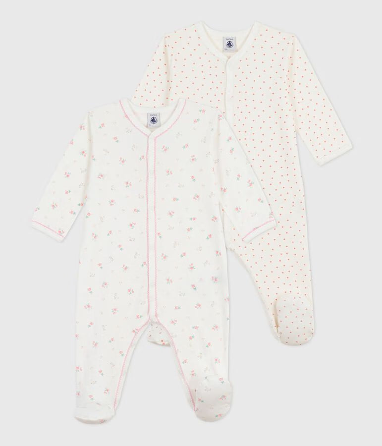 PACK OF BABIES’ PRINTED COTTON PYJAMAS