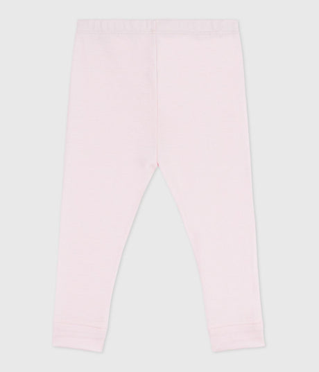SOLID COTTON BABY LEGGINGS