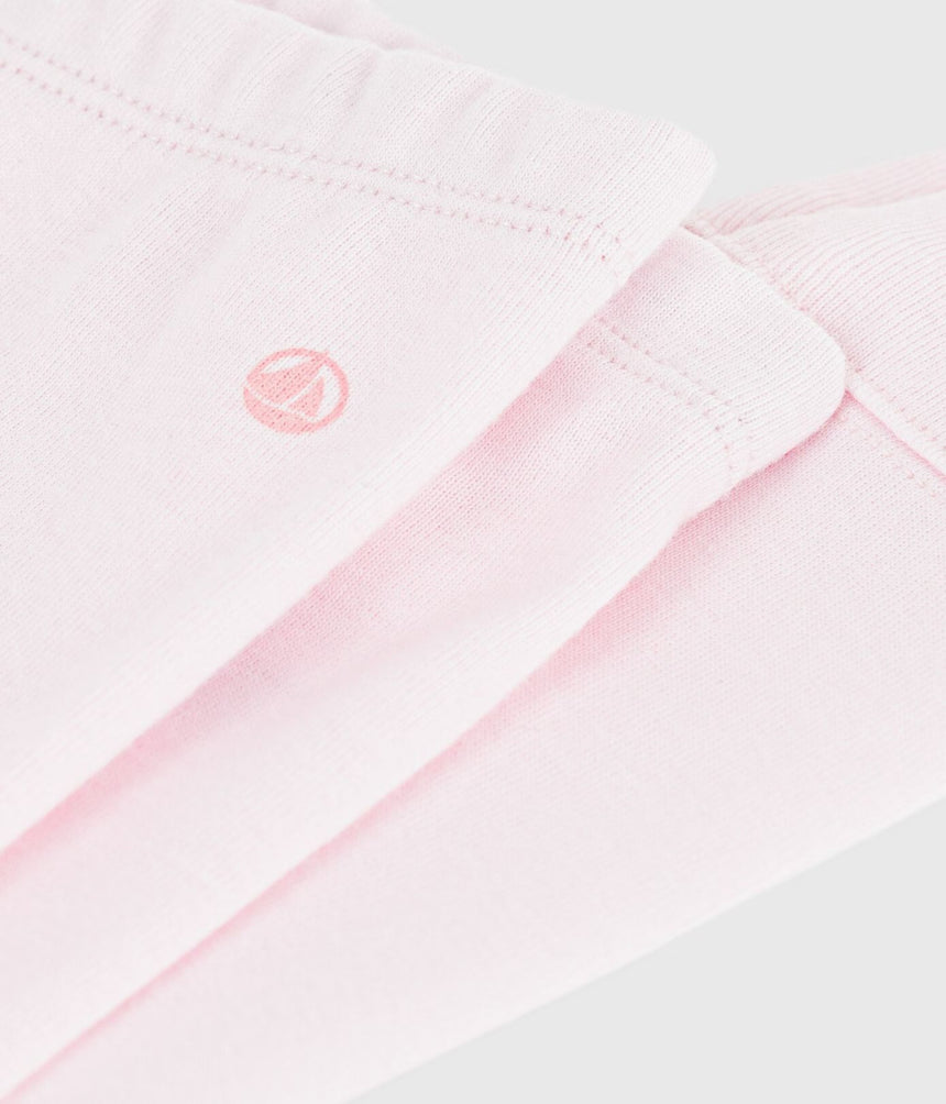 SOLID COTTON BABY LEGGINGS