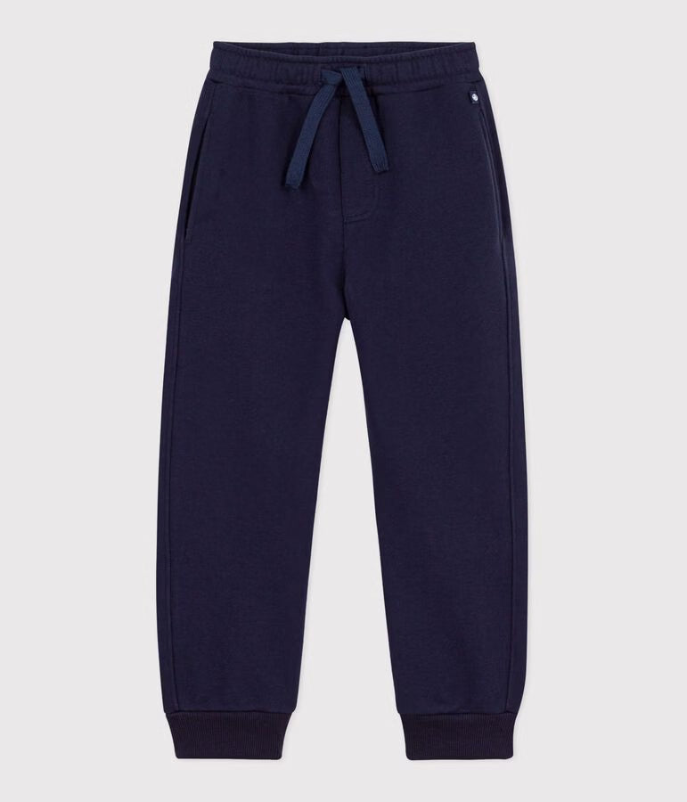 CHILDREN’S PLAIN COTTON JOGGING BOTTOMS