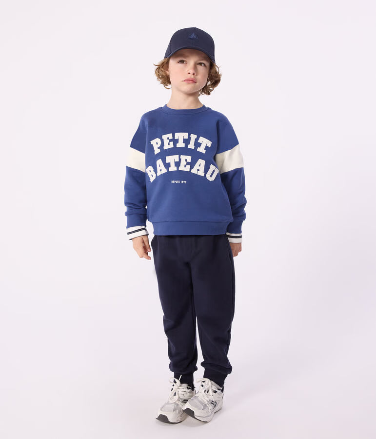 CHILDREN’S PLAIN COTTON JOGGING BOTTOMS
