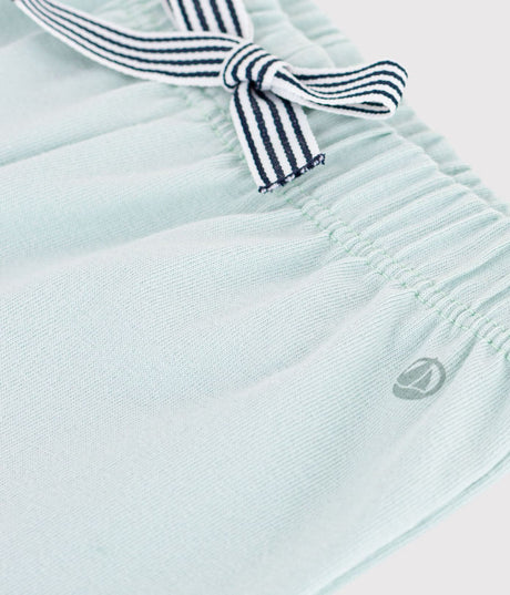 BABIES' PLAIN COTTON SHORTS