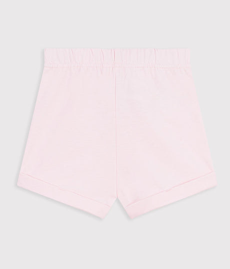 BABIES' PLAIN COTTON SHORTS