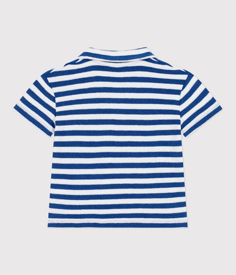 CHILDREN'S SHORT-SLEEVED COTTON POLO SHIRT