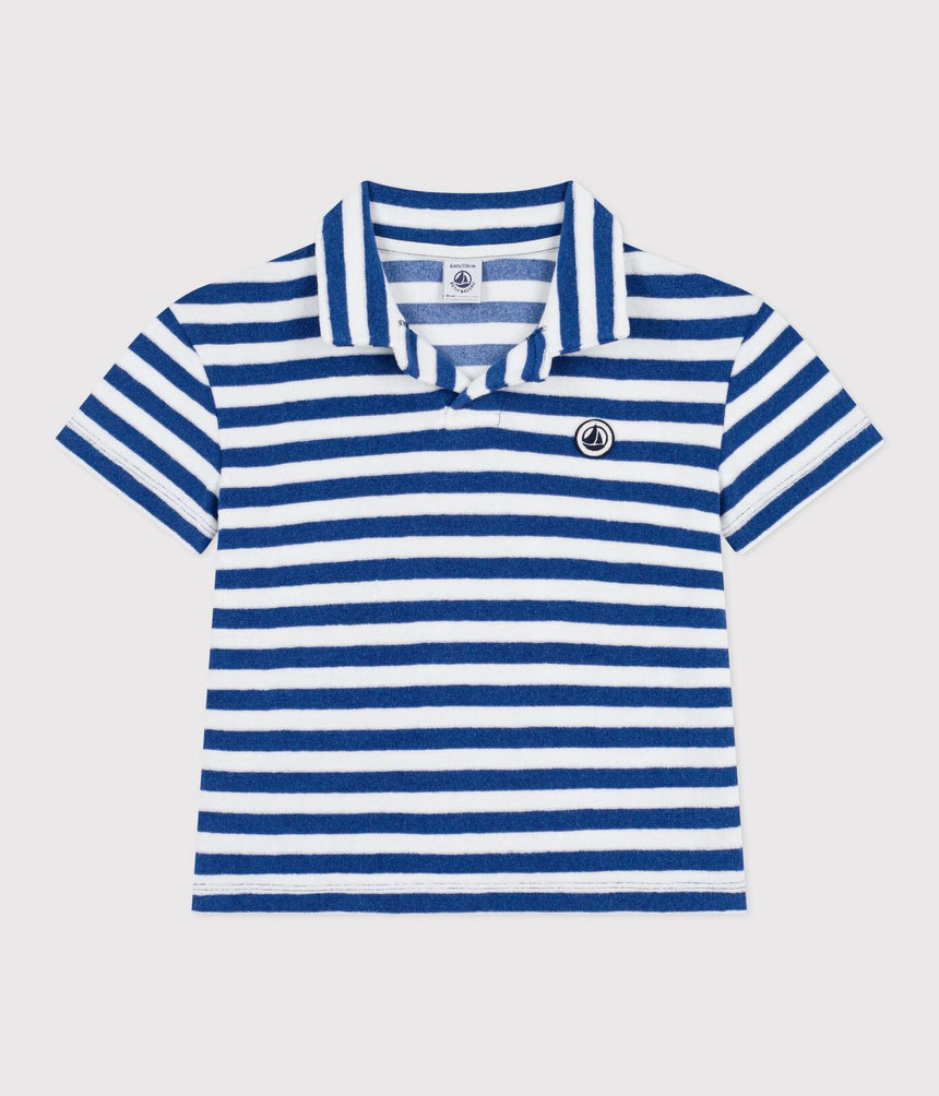 CHILDREN'S SHORT-SLEEVED COTTON POLO SHIRT
