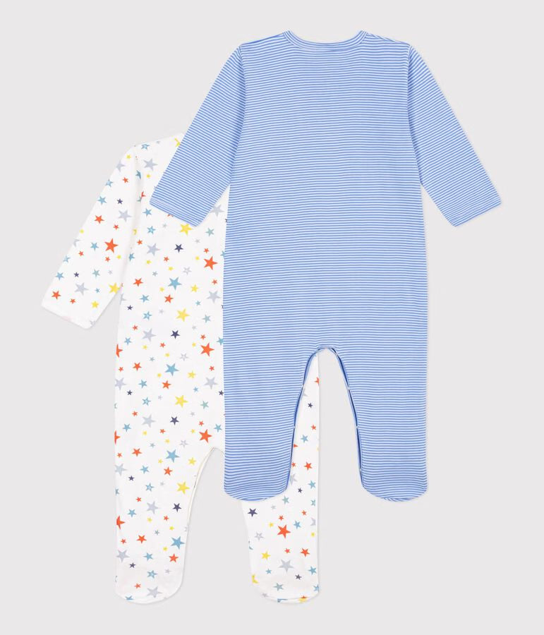 PACK OF BABIES' PRINTED COTTON PYJAMAS