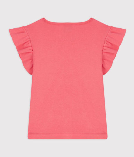 CHILDREN'S SHORT-SLEEVED PLAIN COTTON T-SHIRT