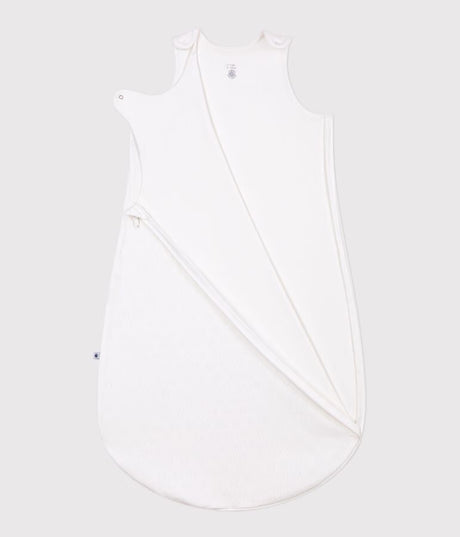 BABY SLEEPING BAG IN OPENWORK COTTON WITH HEARTS 0.5 TOG