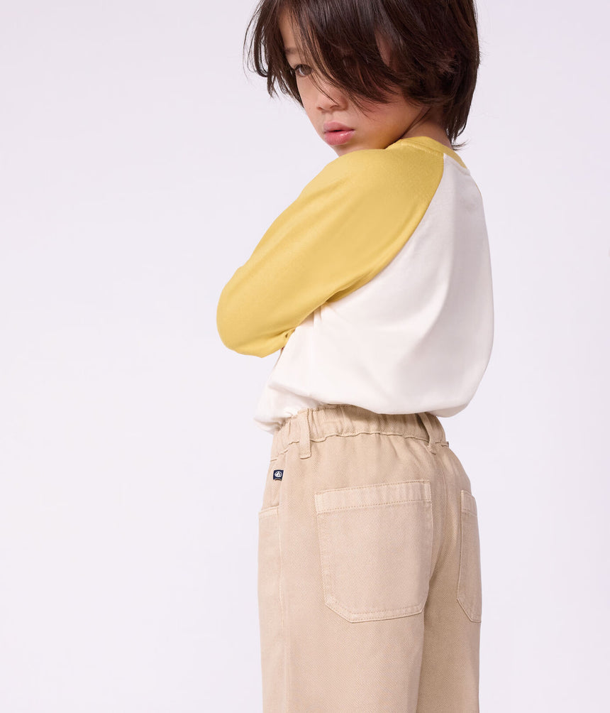 CHILDREN'S 5-POCKET DENIM TROUSERS