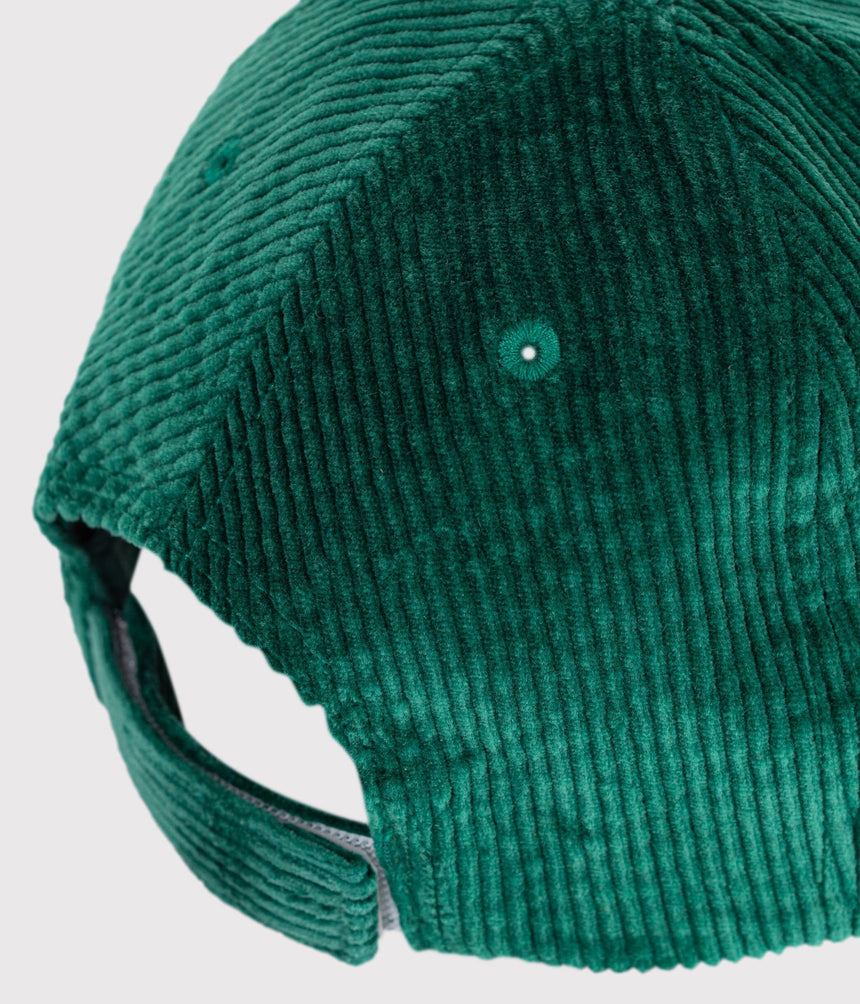 CHILDREN'S CAP IN PLAIN CORDUROY
