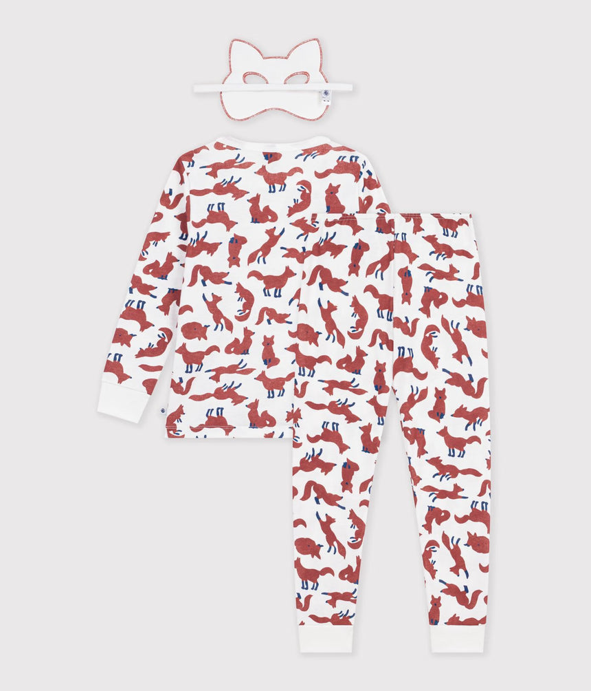 CHILDREN'S COTTON FOX COSTUME PYJAMAS