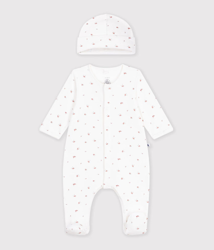 NEWBORN BABIES' PRINTED COTTON GIFT SET
