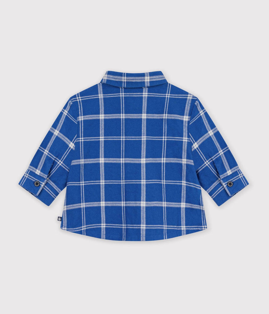 BABIES' CHECKED FLANNEL SHIRT