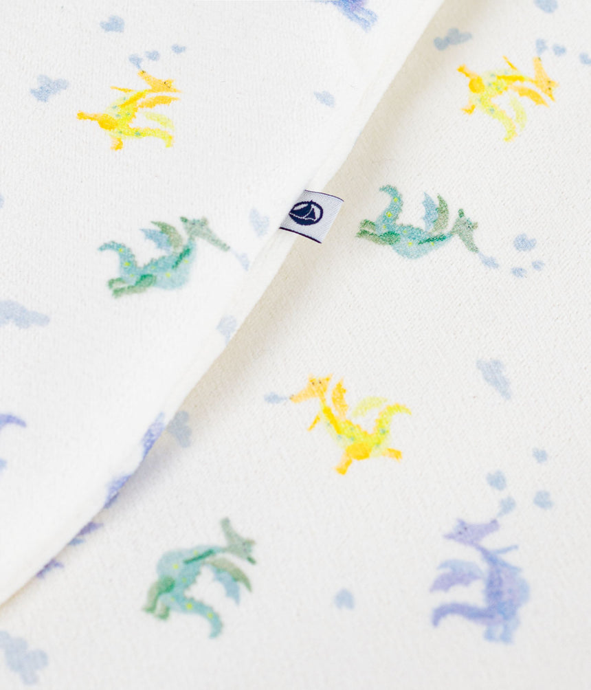 BABIES' 3 TOG DRAGON PRINT COTTON SLEEPING BAG