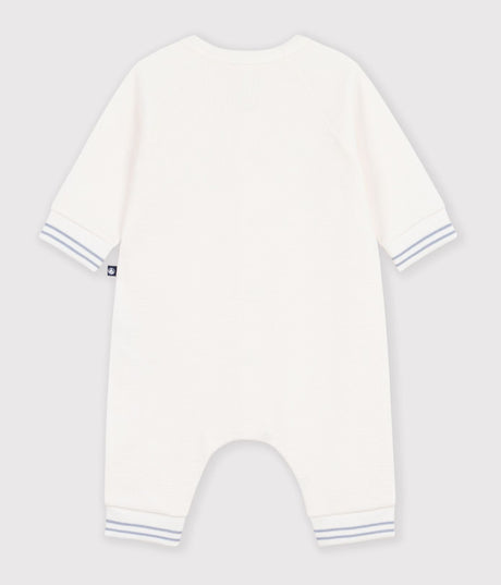BABIES' PLAIN COTTON JUMPSUIT