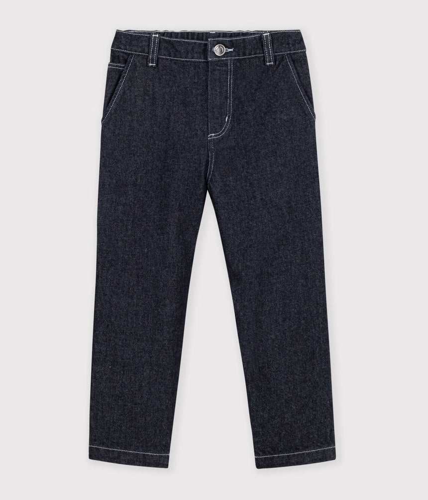 CHILDREN'S DENIM CARPENTER-STYLE TROUSERS
