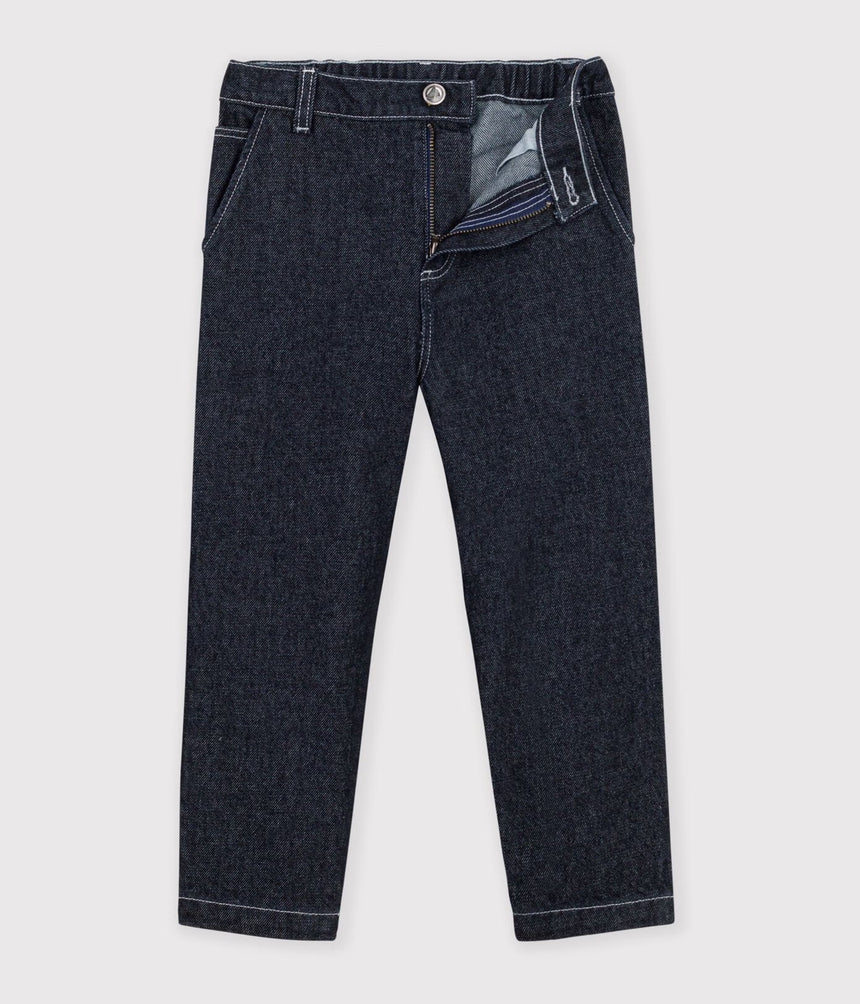 CHILDREN'S DENIM CARPENTER-STYLE TROUSERS