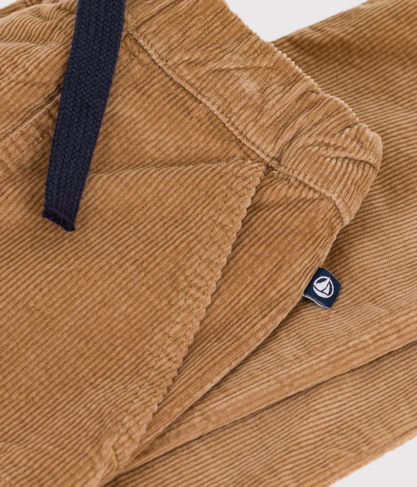 CHILDREN'S STRAIGHT CORDUROY TROUSERS