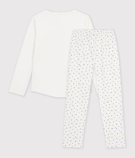 CHILDREN'S PARIS MOTIF COTTON PYJAMAS