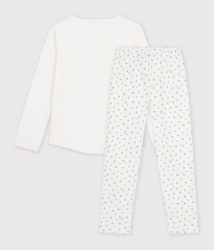 CHILDREN'S PARIS MOTIF COTTON PYJAMAS