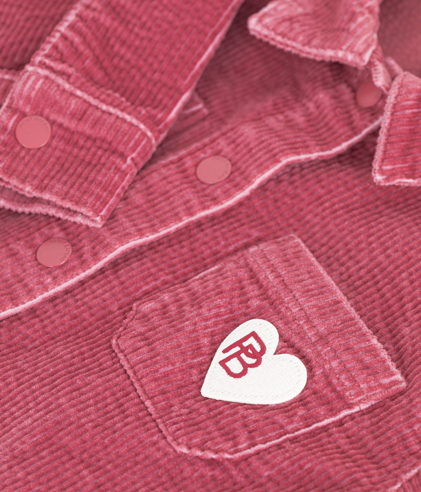 CHILDREN'S PLAIN CORDUROY SHIRT