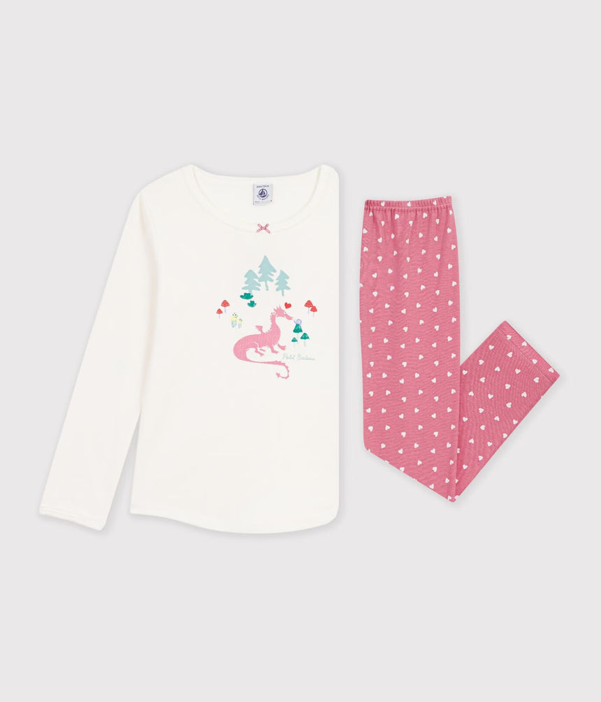 CHILDREN'S DRAGON DESIGN COTTON PYJAMAS