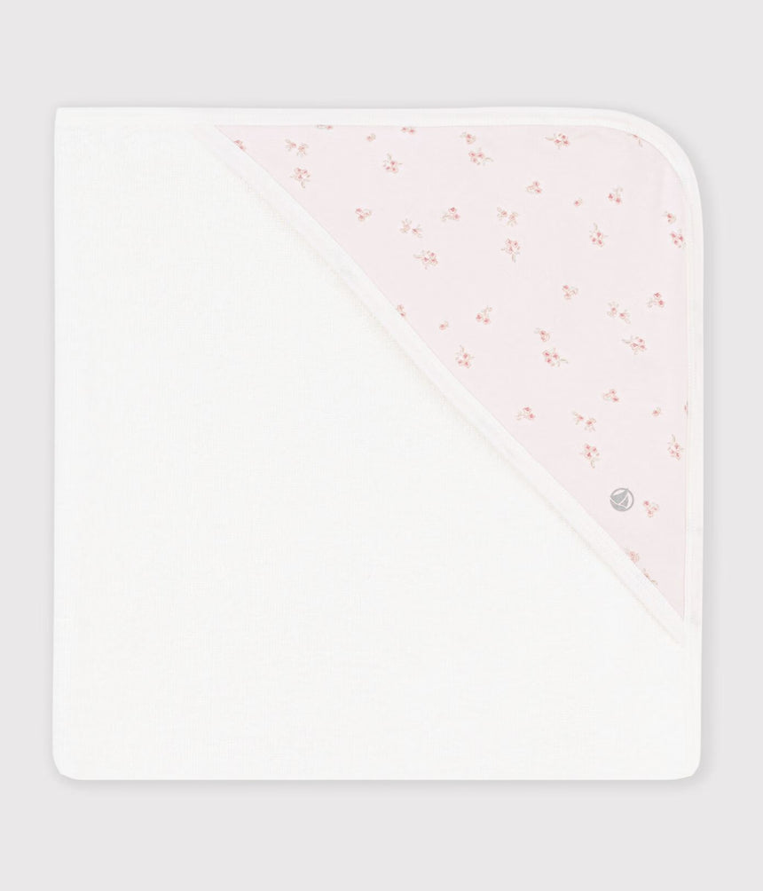 BABIES' SQUARE COTTON BATH WRAP