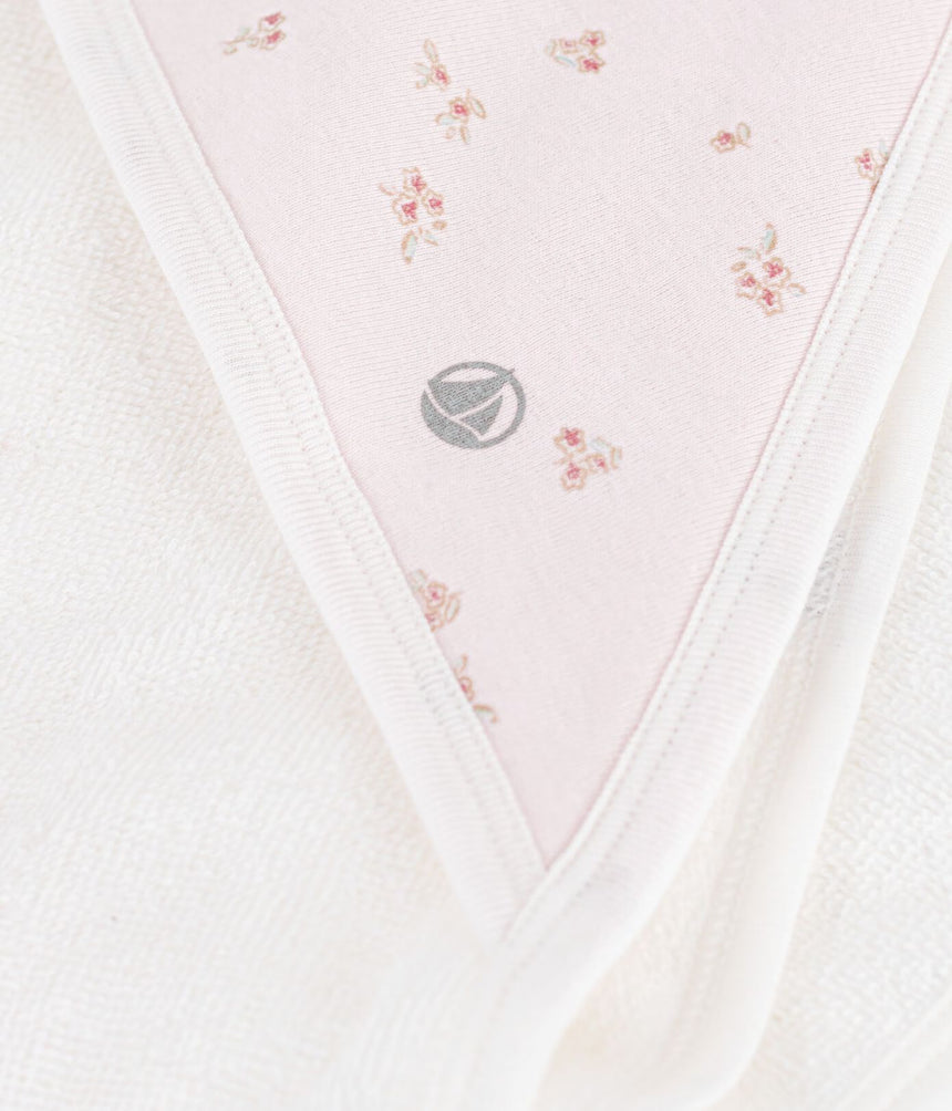 BABIES' SQUARE COTTON BATH WRAP