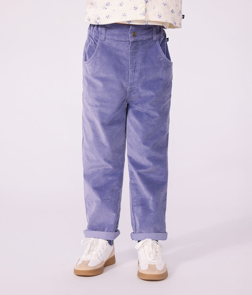 CHILDREN'S CORDUROY TROUSERS