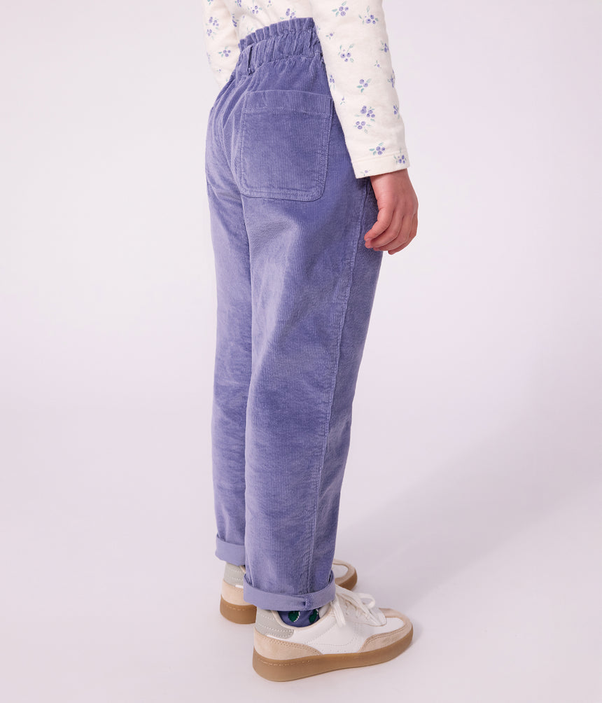CHILDREN'S CORDUROY TROUSERS