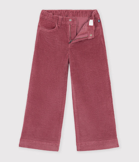 CHILDREN'S WIDE-LEG CORDUROY TROUSERS
