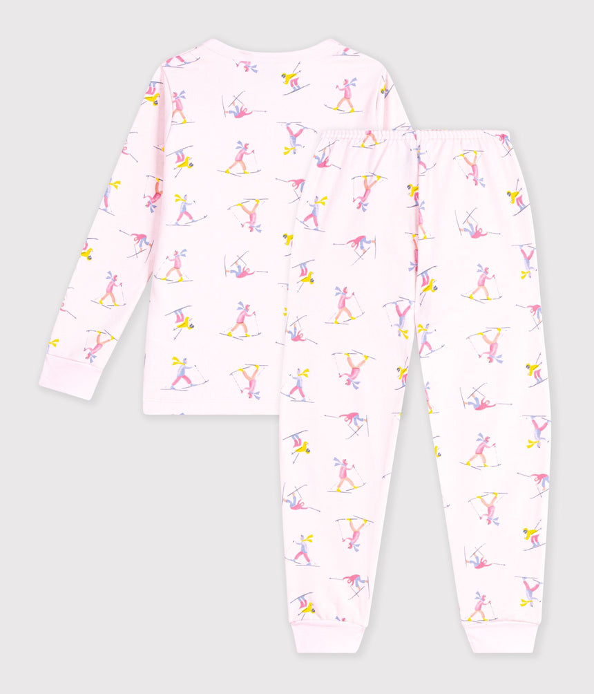 CHILDREN'S PYJAMAS IN SKI-PRINT FLEECE