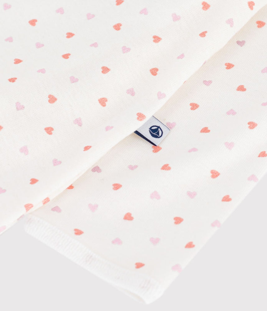 BABIES' FOOTLESS COTTON FLOWER PRINT BODYJAMAS