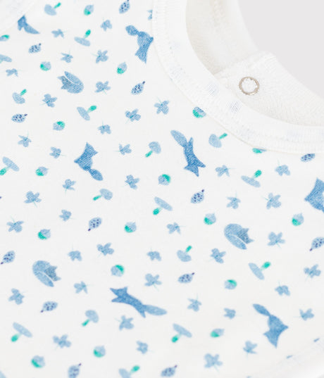 BABIES' PRINTED COTTON BIB
