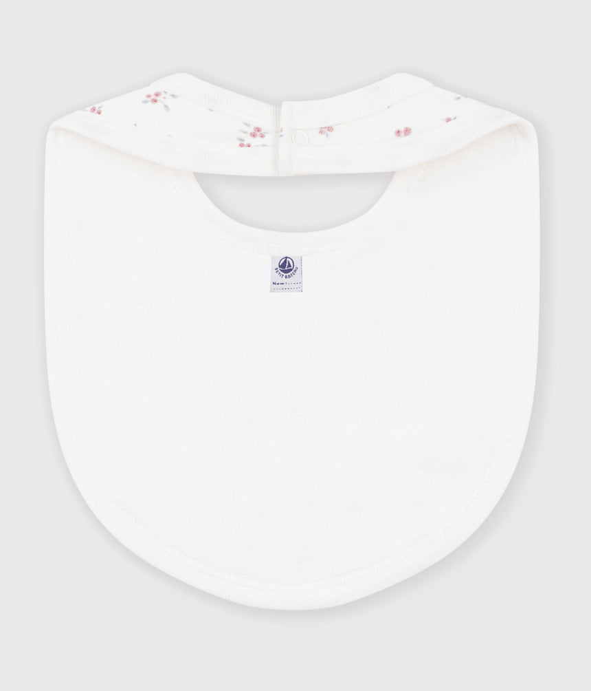BABIES' PRINTED COTTON BIB