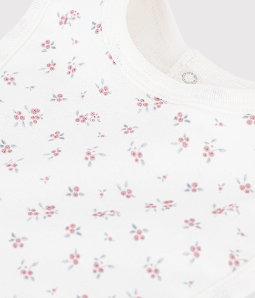 BABIES' PRINTED COTTON BIB