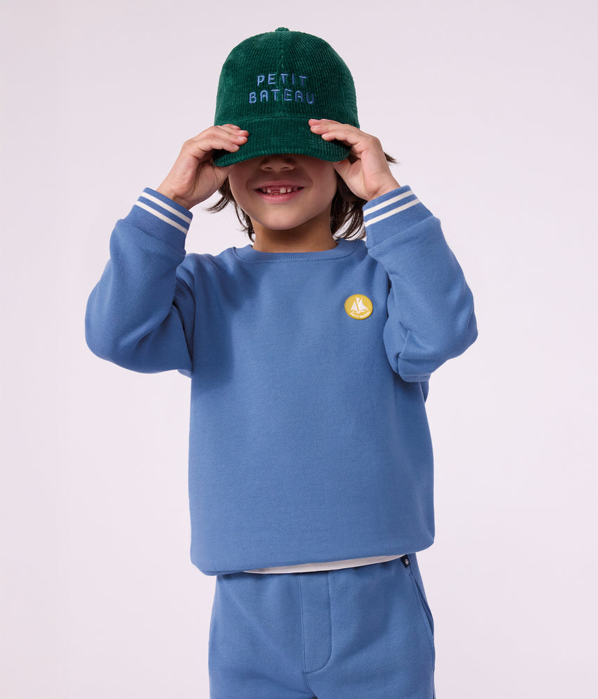 CHILDREN'S PLAIN COTTON SWEATSHIRT