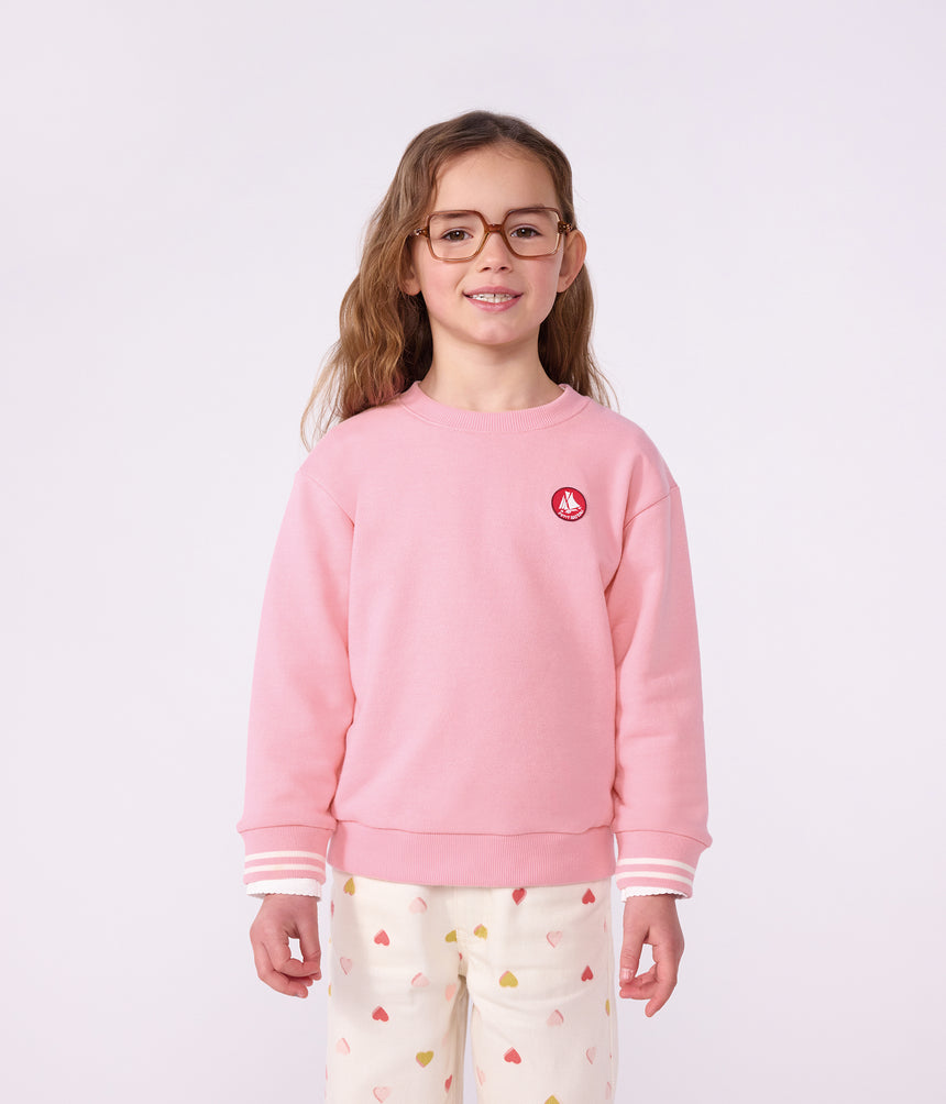 CHILDREN'S PLAIN COTTON SWEATSHIRT