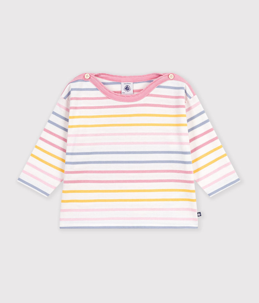BABIES' COTTON BRETON TOP