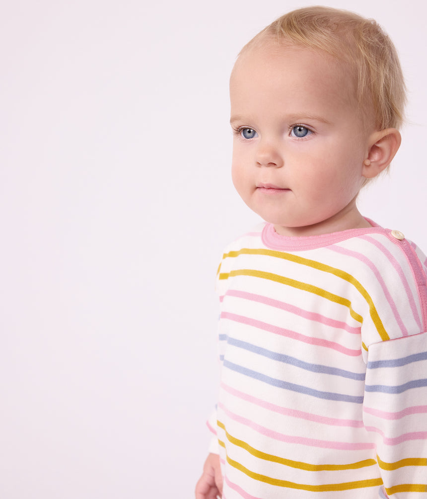 BABIES' COTTON BRETON TOP
