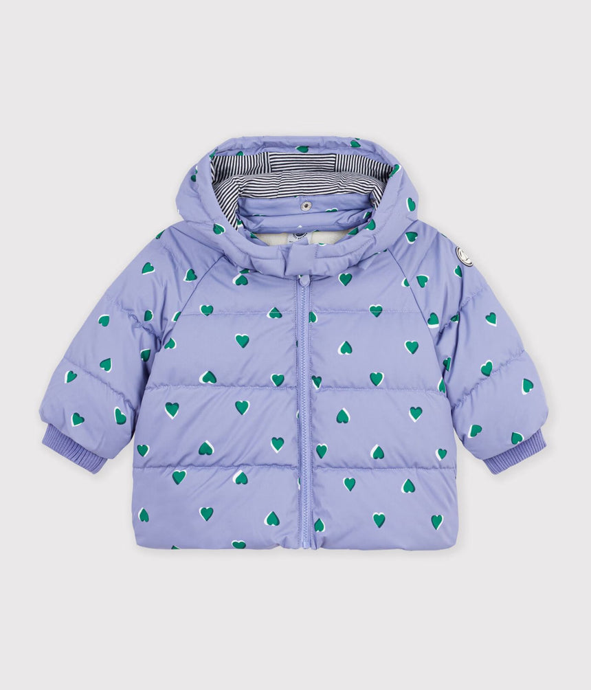 PRINTED BABY PUFFER JACKET