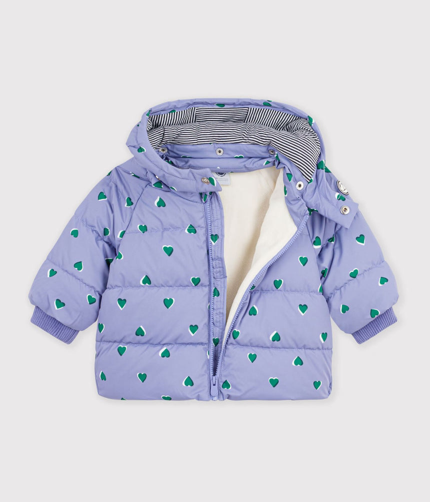 PRINTED BABY PUFFER JACKET