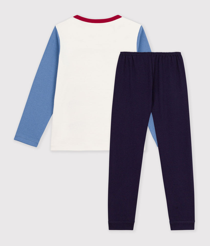 CHILDREN'S FIREFIGHTER DESIGN COTTON PYJAMAS